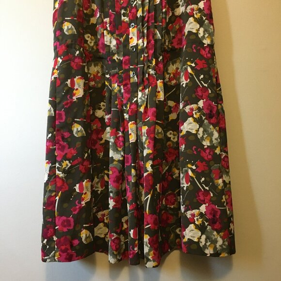 RACHEL Rachel Roy Spring Pintuck Floral Tunic Dress - Picture 7 of 16